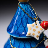 KOBEI Kiln Christmas Series - Christmas Tree Ornament / 幸兵衛窯 青釉クリスマスツリー