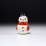 KOBEI Kiln Christmas Series - Snowman Ornament / 幸兵衛窯 雪だるま