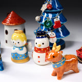 KOBEI Kiln Christmas Series - Christmas Tree Ornament / 幸兵衛窯 青釉クリスマスツリー