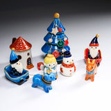 KOBEI Kiln Christmas Series - Christmas Tree Ornament / 幸兵衛窯 青釉クリスマスツリー