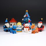 KOBEI Kiln Christmas Series - Christmas Tree Ornament / 幸兵衛窯 青釉クリスマスツリー