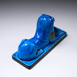 KOBEI Kiln The Egypt 9 Glory Gods Ornament - Sekhmet 幸兵衛窯 青釉オーナメント