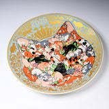 KOBEI Kiln 2026 222nd Anniversary Cat Plate / 幸兵衛窯 2026 222周年記念プレート「ねこづくし」