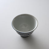 KOSHUN Kiln Kyo Kiyomizu Ware Shizuku Series Sake Cup - Sora / 洸春窯 酒カップ 宙