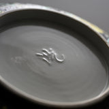 KOSHUN Kiln Kyo Kiyomizu Ware Hakkei Series Shallow Bowl / 洸春窯 浅鉢 箔景