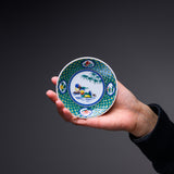 Kutani Ware Small Plate Kissho series - 9.5 cm / 九谷焼 小皿
