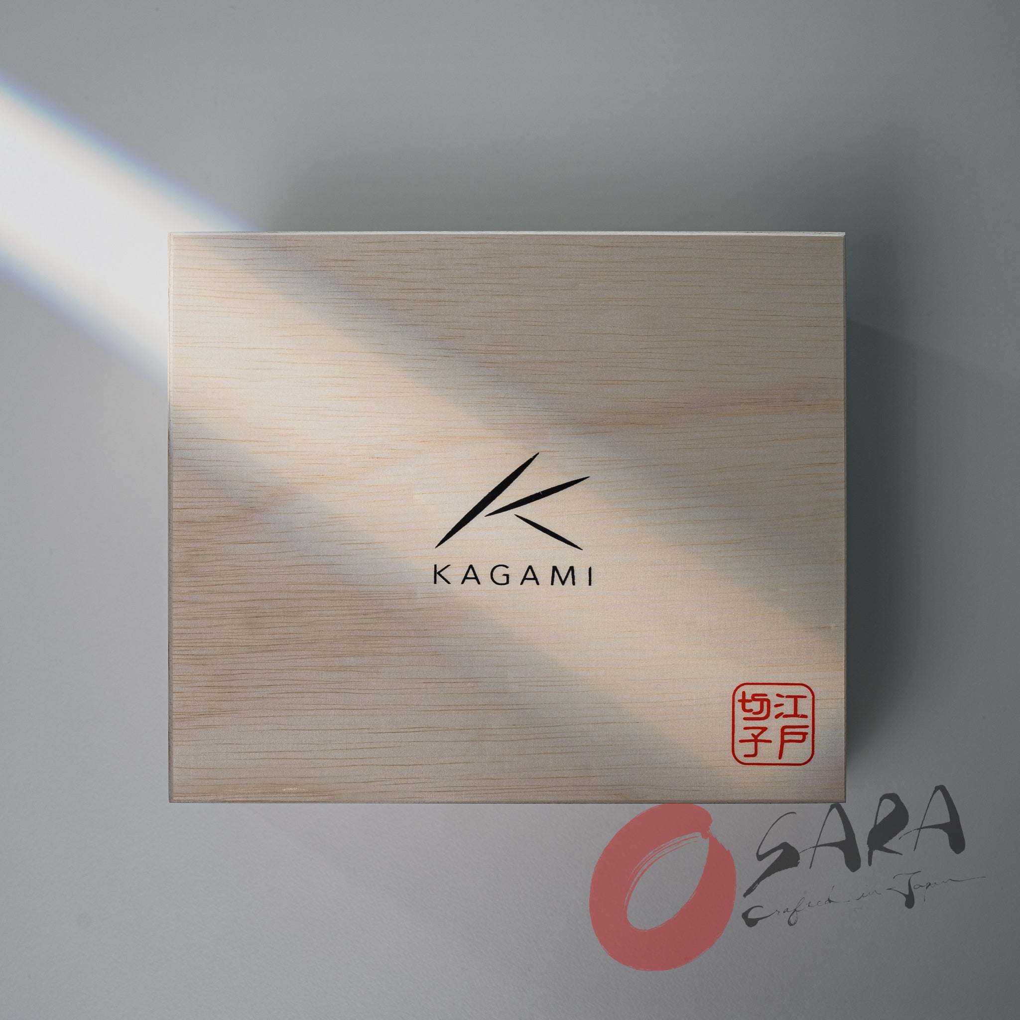 KAGAMI Crystal Edo-Kiriko Sake Set - Dazzling Wind / 風華 - Junichi Nabetani