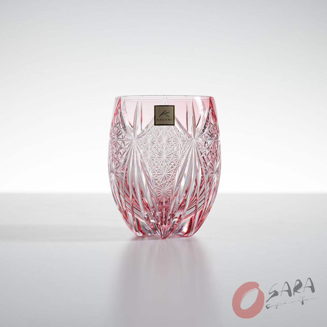 KAGAMI Crystal Round Rock Glass - Subaru Pink / 昴 – Osara Australia