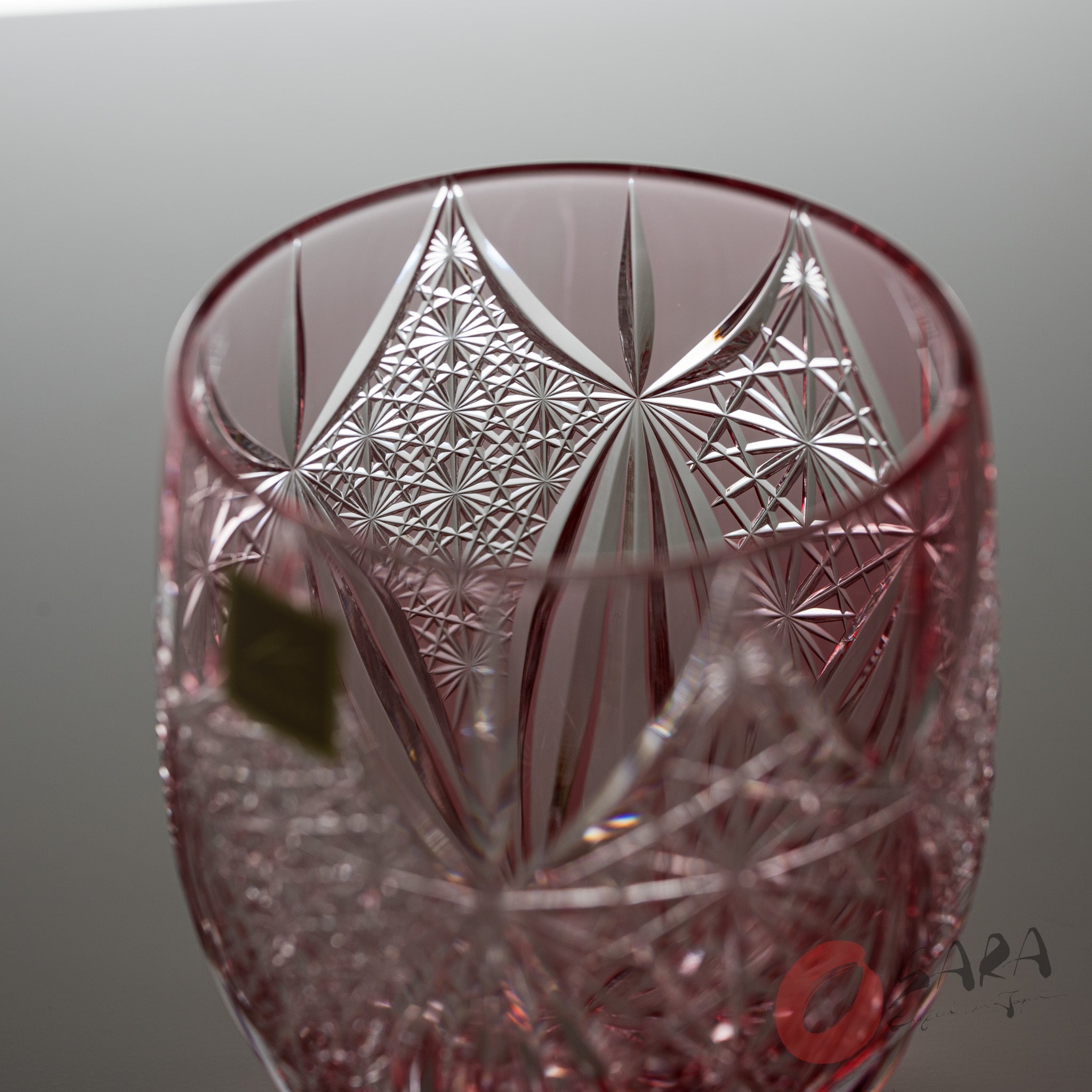 KAGAMI Crystal Round Rock Glass - Subaru Pink / 昴 – Osara Australia