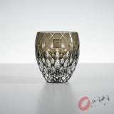 KAGAMI Crystal Multilayer Coloured Round Rock Glass - Enrai / 遠雷