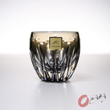KAGAMI Crystal Edo-Kiriko Sake Glass - Lotus / 鍋谷聰 蓮
