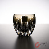 KAGAMI Crystal Edo-Kiriko Sake Glass - Lotus / 鍋谷聰 蓮