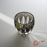 KAGAMI Crystal Edo-Kiriko Sake Glass - Lotus / 鍋谷聰 蓮