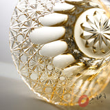 KAGAMI Crystal Edo-Kiriko Rock Glass - Yumeiro Yellow / 江戸切子 ロックグラス