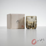 KAGAMI Crystal Multilayer Coloured Rock Glass - Tiger Dance / 虎ノ舞