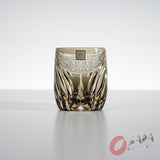 KAGAMI Crystal Multilayer Coloured Rock Glass - Tiger Dance / 虎ノ舞