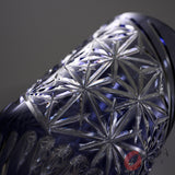 KAGAMI Crystal Glass Tumbler 380 ml – “Asanoha” / 江戸切子タンブラー 麻の葉