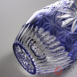 KAGAMI Crystal Glass Tumbler 380 ml – “Asanoha” / 江戸切子タンブラー 麻の葉