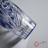 KAGAMI Crystal Edo-Kiriko Vase - Hokaze / 一輪挿し