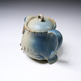 Seto Ware KASHIWA - Animal Teapot - Blue Owl / 瀬戸焼 かしわ窯