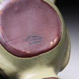 Seto Ware KASHIWA - Animal Teapot - Blue Owl / 瀬戸焼 かしわ窯