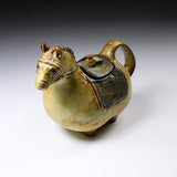 Seto Ware KASHIWA - Animal Teapot - Horse / 瀬戸焼 かしわ窯