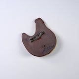 Seto Ware KASHIWA - Brooch - Chicken / 瀬戸焼 かしわ窯