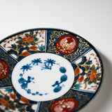 Kinsai Series - Plate 12 cm / 美濃焼き 染錦金彩