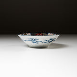 Kinsai Series - Shallow Bowl 14.5 cm / 美濃焼き 染錦金彩