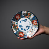 Kinsai Series - Plate 16.5 cm / 美濃焼き 染錦金彩