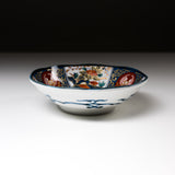 Kinsai Series - Shallow Bowl 16.5 cm / 美濃焼き 染錦金彩