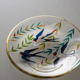 Lucky Flower & Bird Series Small Plate - Three Colour Options / 吉祥花鳥 豆皿
