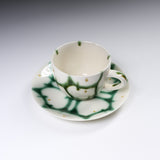 KOBEI Kiln Cup and Saucer - Sancai / 幸兵衛窯 カップソーサー