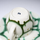 KOBEI Kiln Cup and Saucer - Sancai / 幸兵衛窯 カップソーサー