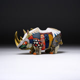 KOIKKO Hand-crafted Doll Ornament - Rhinoceros Medium / 幸一光 江戸木目込人形