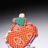 KOIKKO Hand-crafted Doll Ornament - Laughing Samurai / 幸一光 江戸木目込人形