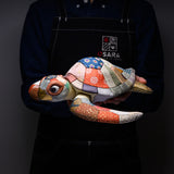 KOIKKO Hand-crafted Doll Ornament - Turtle Large / 幸一光 江戸木目込人形