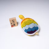 KOIKKO Hand-crafted Doll Ornament - Rainbow Turtle / 幸一光 江戸木目込人形