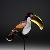 KOIKKO Hand-crafted Doll Ornament - Toucan A / 幸一光 江戸木目込人形
