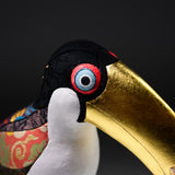 KOIKKO Hand-crafted Doll Ornament - Toucan A / 幸一光 江戸木目込人形