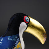 KOIKKO Hand-crafted Doll Ornament - Toucan B / 幸一光 江戸木目込人形