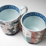 Fuka Koimari Pair Mug - Set of 2 / 染錦古伊万里 ペアマグカップ