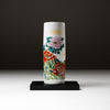 Kutani ware Vase - Peony / 九谷焼 花瓶 牡丹