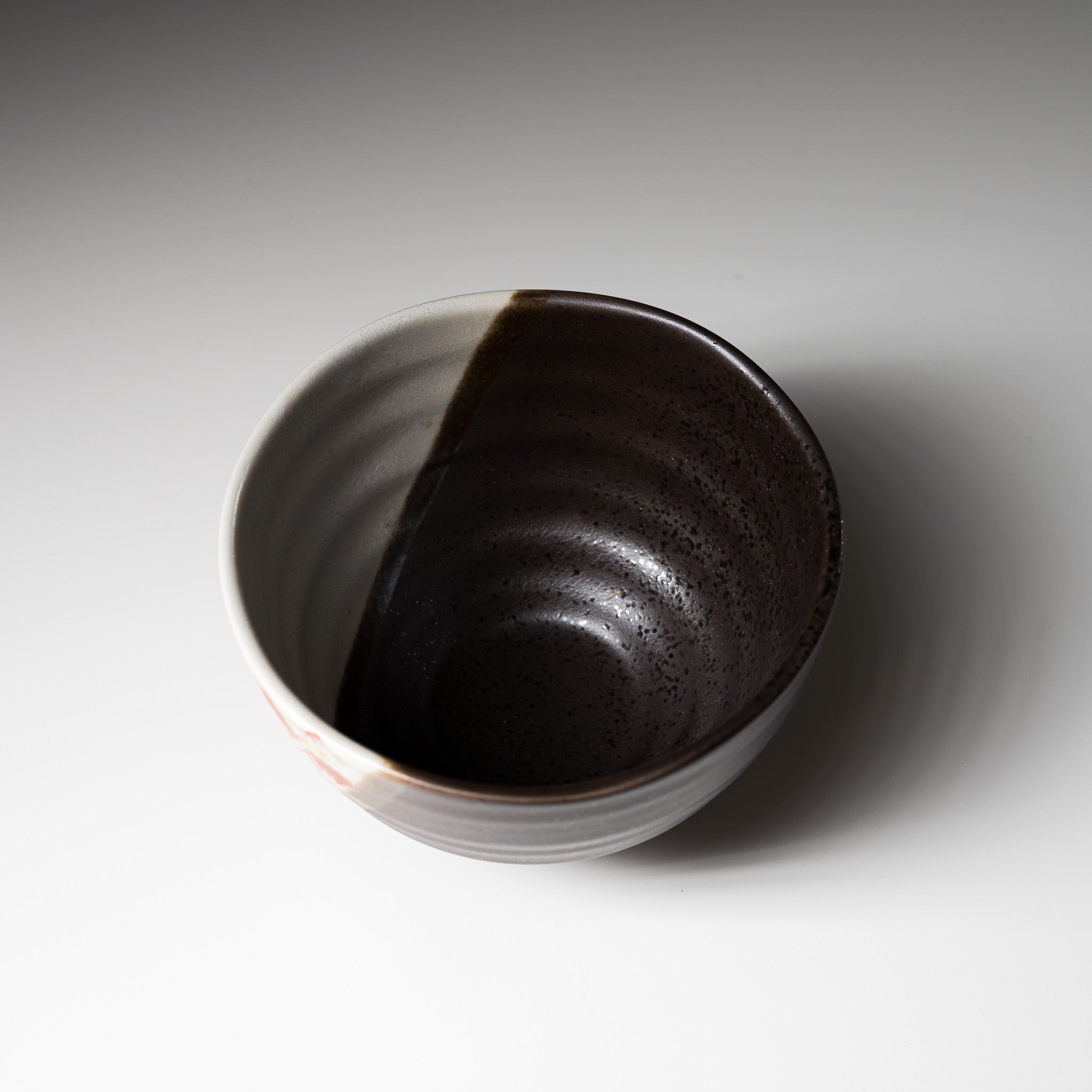 Kutani ware Large Rice Bowl - Hanamaru / 九谷焼 茶碗