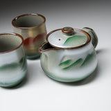 Kutani ware Tea Set - Mountainscape / 九谷焼 ティーセット 山景