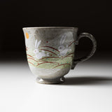 Kutani ware Mug Cup - Jumping Rabbit / 九谷焼 マグカップ