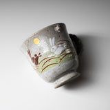 Kutani ware Mug Cup - Jumping Rabbit / 九谷焼 マグカップ