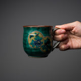 Kutani ware Mug Cup - Marumon / 九谷焼 マグカップ