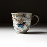 Kutani ware Mug Cup - Lucky Bird / 九谷焼 マグカップ