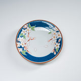 Kutani ware Single Flower Plate - 13.8 cm - 5 Options / 九谷焼 花小皿